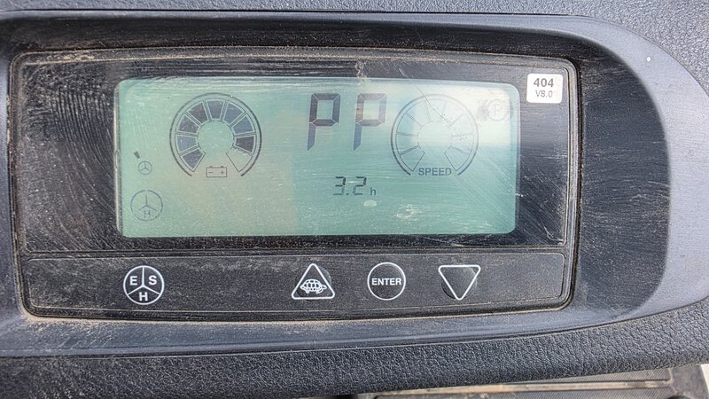 Electrostivuitor Doosan B20X-7 Plus 2to 4.75m triplex SS free lift48V 740Ah